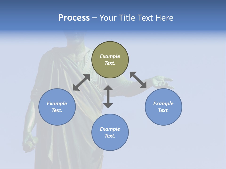 Landscape Memorial Tombstone PowerPoint Template