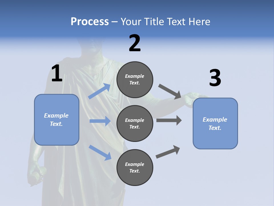 Landscape Memorial Tombstone PowerPoint Template