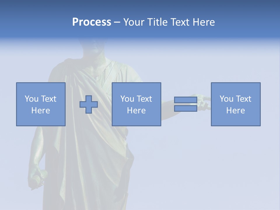 Landscape Memorial Tombstone PowerPoint Template