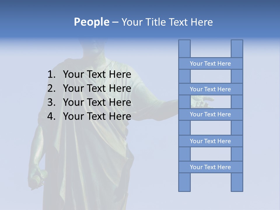 Landscape Memorial Tombstone PowerPoint Template