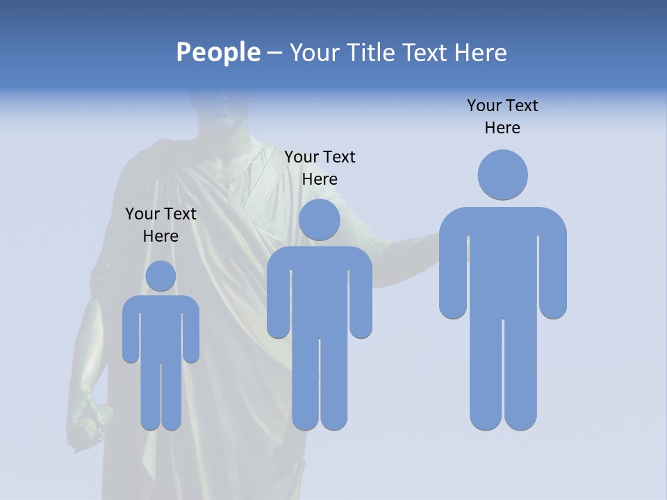 Landscape Memorial Tombstone PowerPoint Template