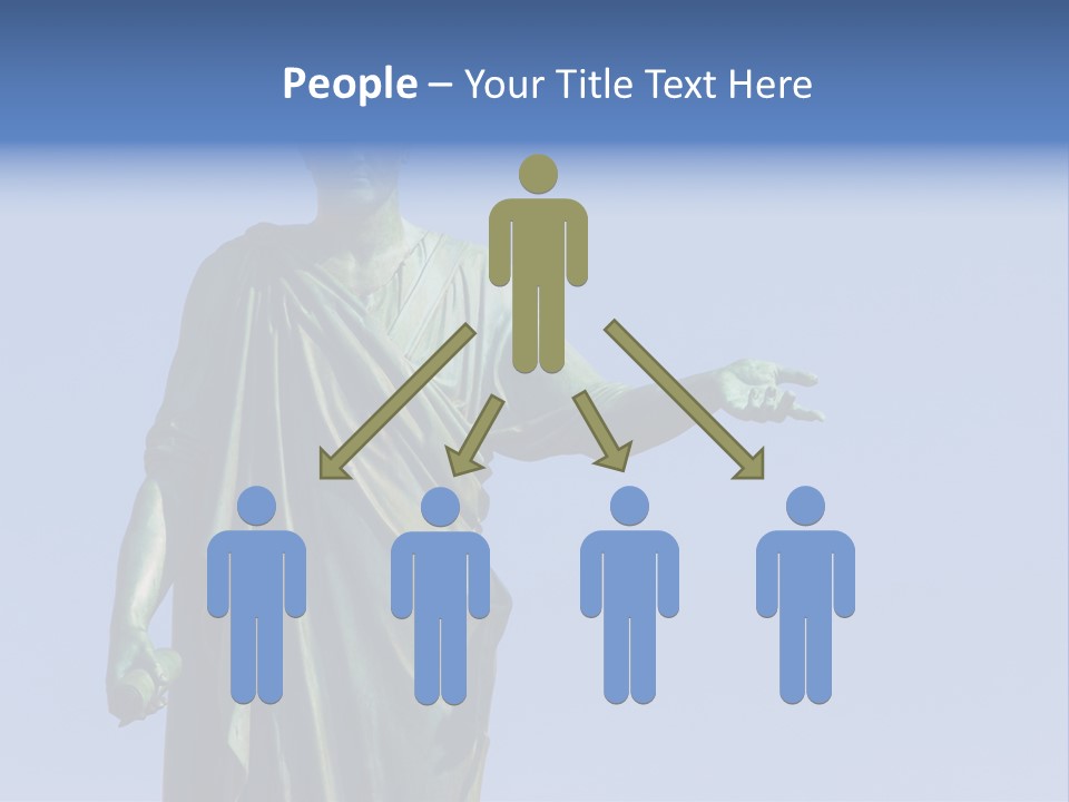 Landscape Memorial Tombstone PowerPoint Template