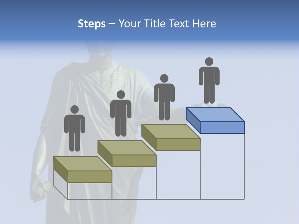 Landscape Memorial Tombstone PowerPoint Template