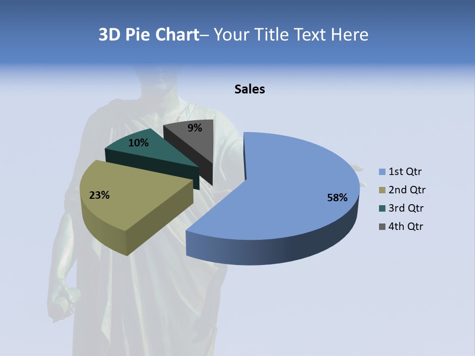 Landscape Memorial Tombstone PowerPoint Template