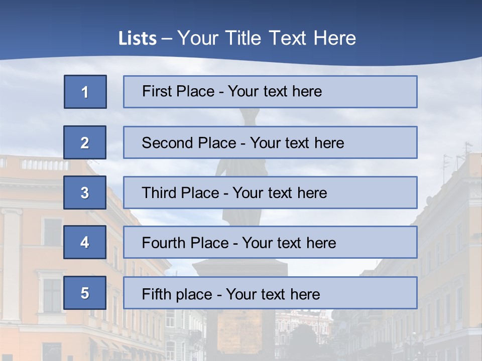 Odessa Summer Day PowerPoint Template