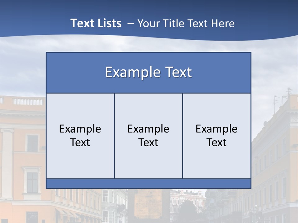 Odessa Summer Day PowerPoint Template