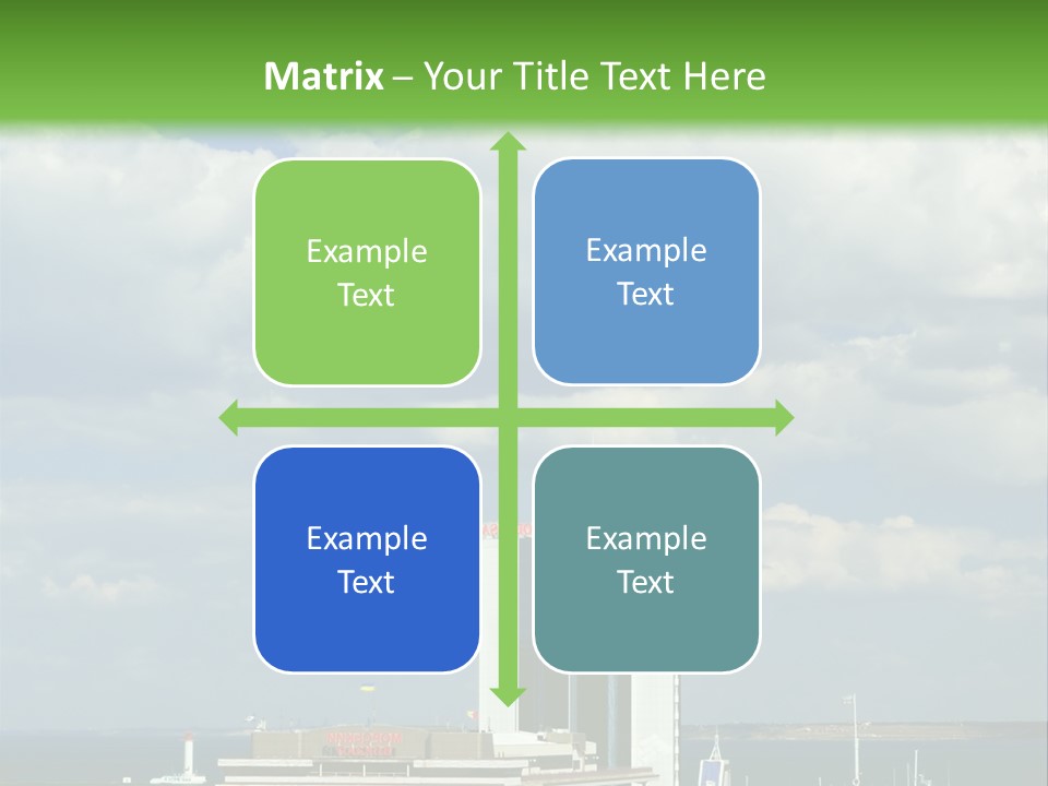 Seaport Water Summer PowerPoint Template