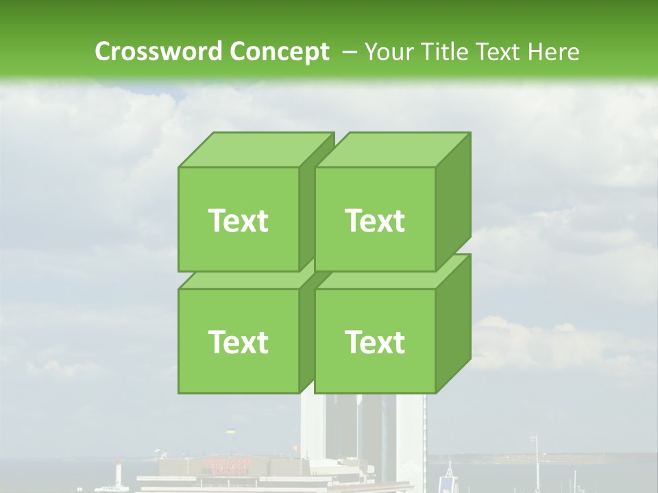 Seaport Water Summer PowerPoint Template