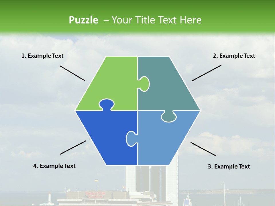 Seaport Water Summer PowerPoint Template