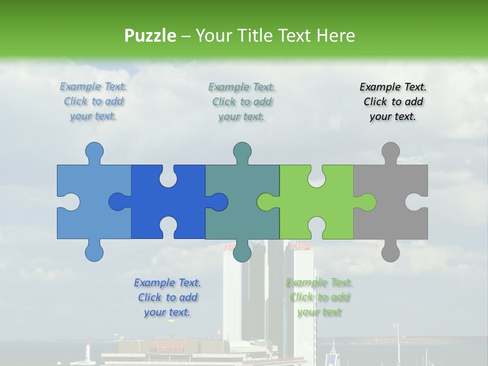 Seaport Water Summer PowerPoint Template