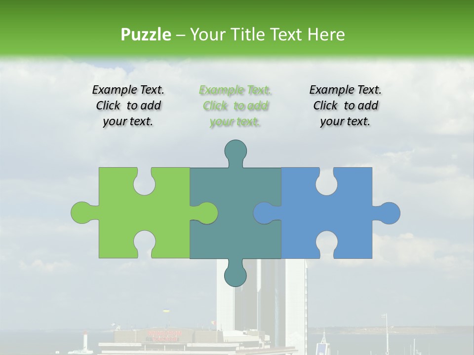 Seaport Water Summer PowerPoint Template