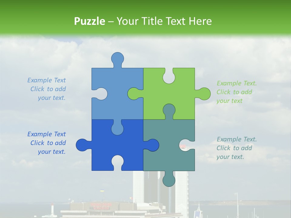 Seaport Water Summer PowerPoint Template