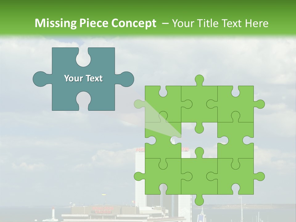 Seaport Water Summer PowerPoint Template