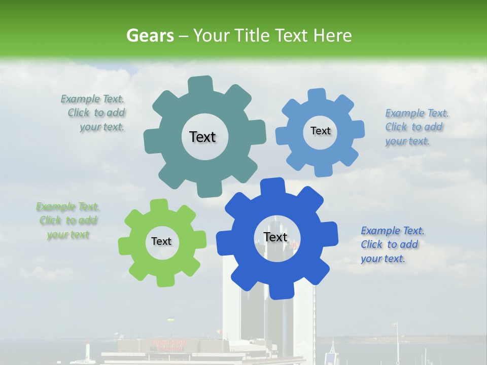 Seaport Water Summer PowerPoint Template