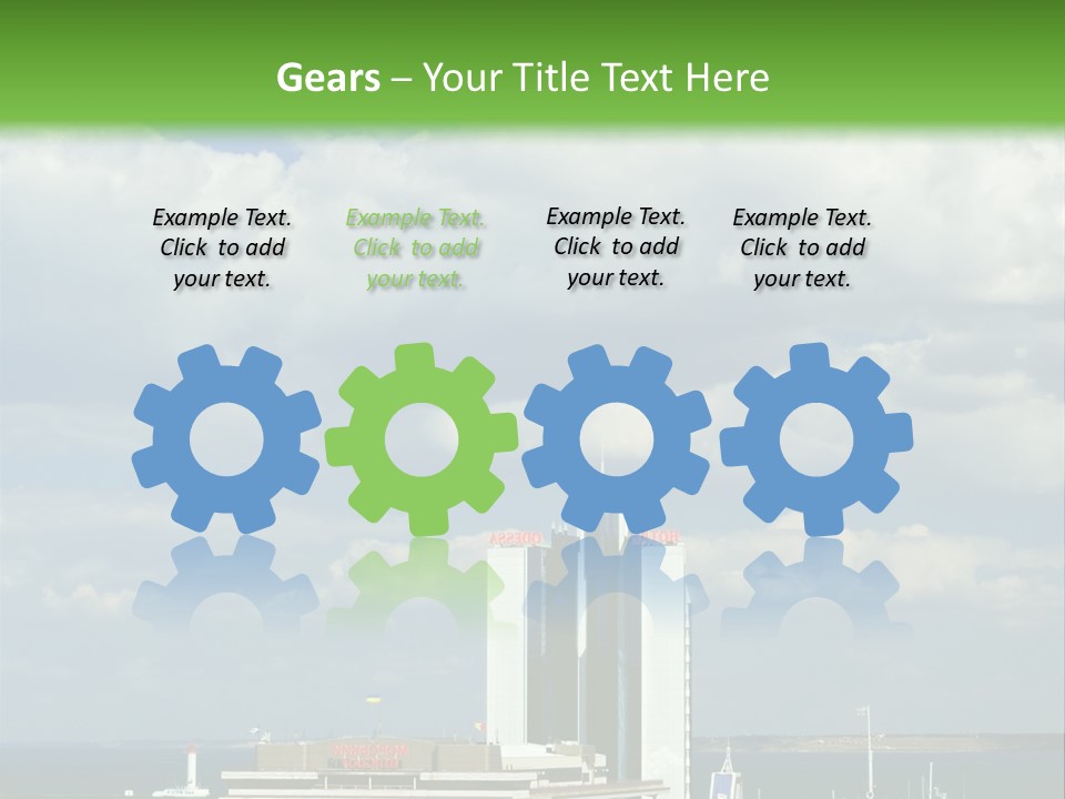 Seaport Water Summer PowerPoint Template