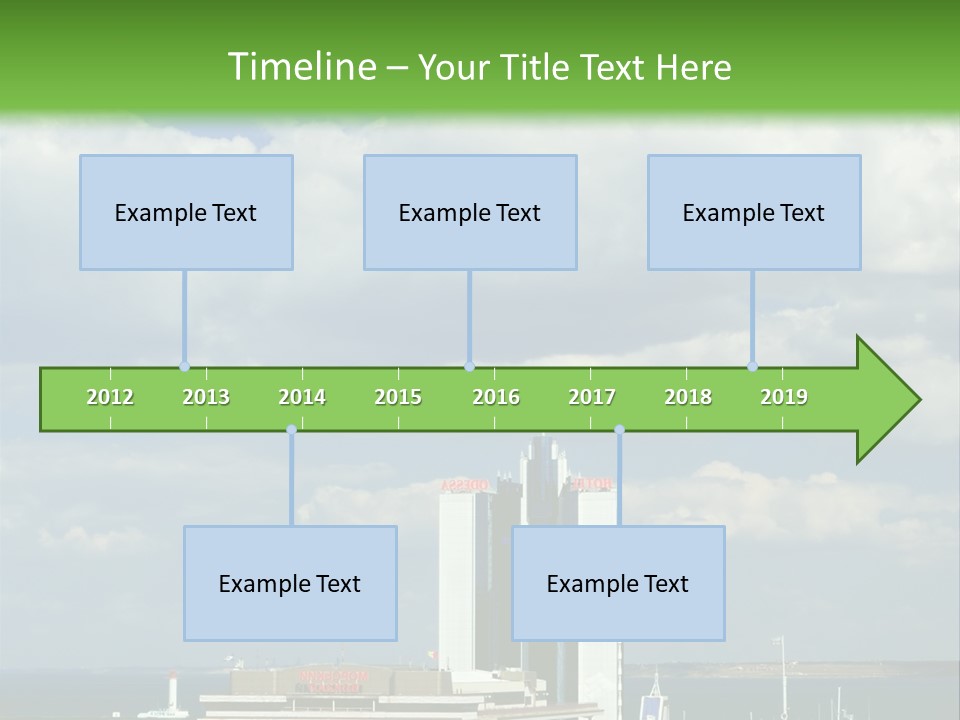 Seaport Water Summer PowerPoint Template