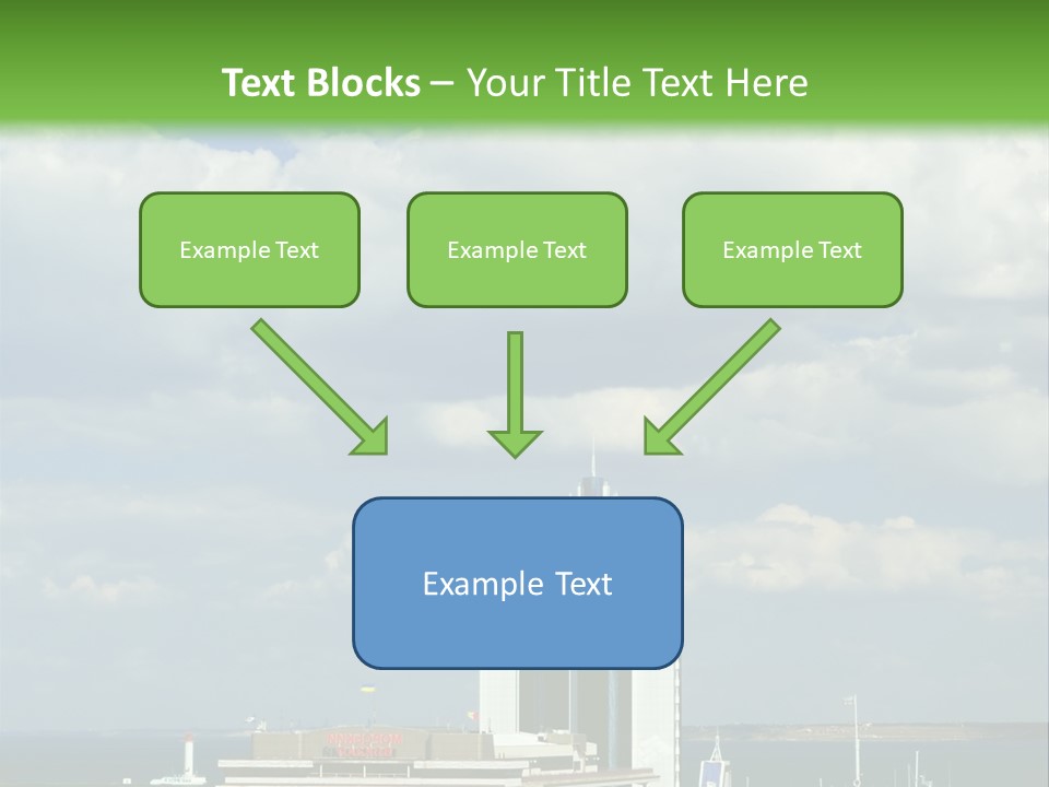 Seaport Water Summer PowerPoint Template