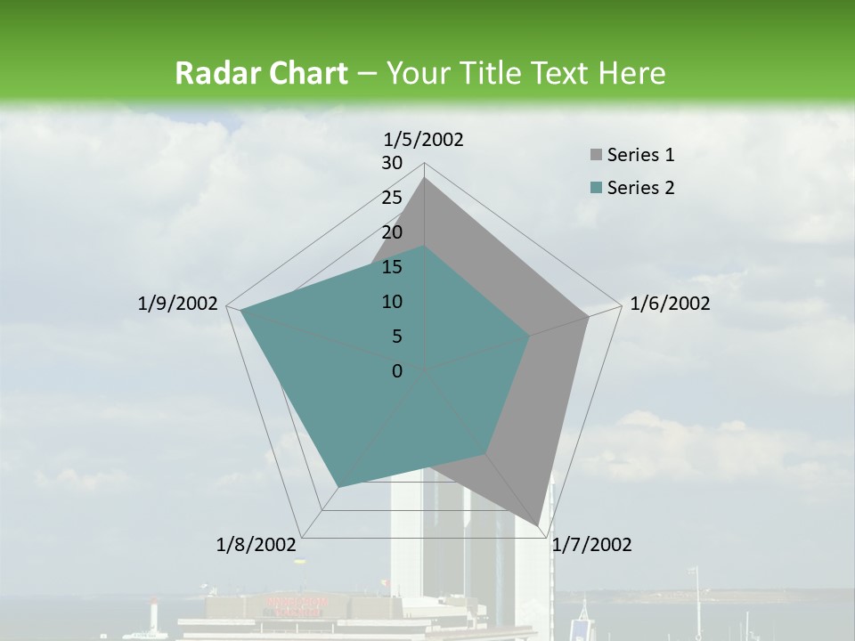 Seaport Water Summer PowerPoint Template