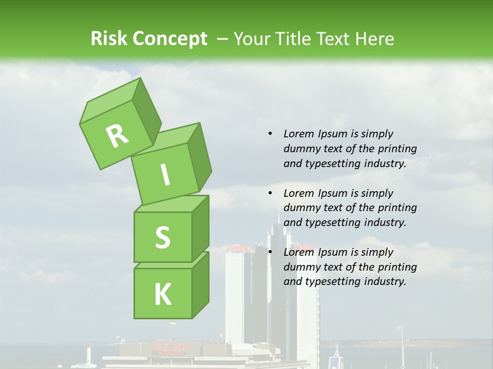 Seaport Water Summer PowerPoint Template