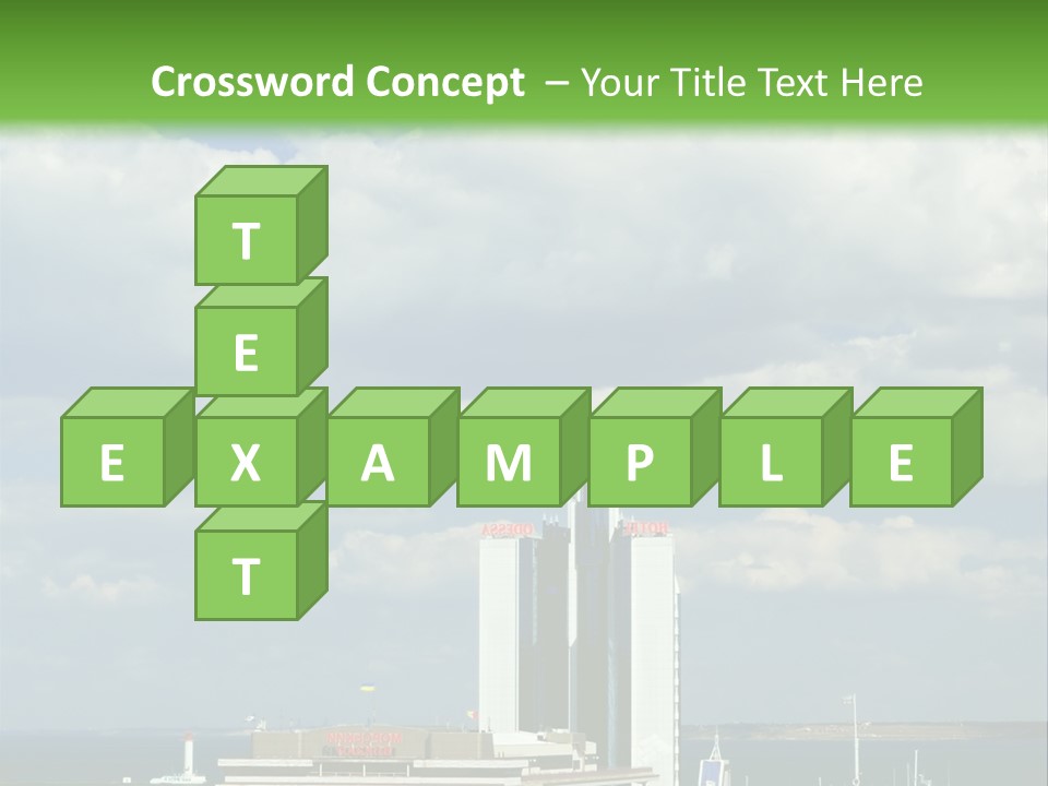 Seaport Water Summer PowerPoint Template