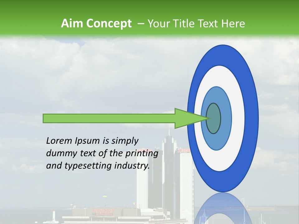 Seaport Water Summer PowerPoint Template