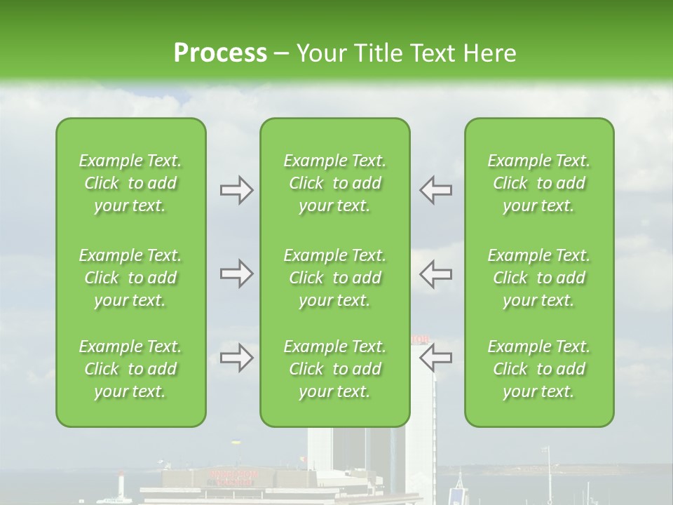 Seaport Water Summer PowerPoint Template