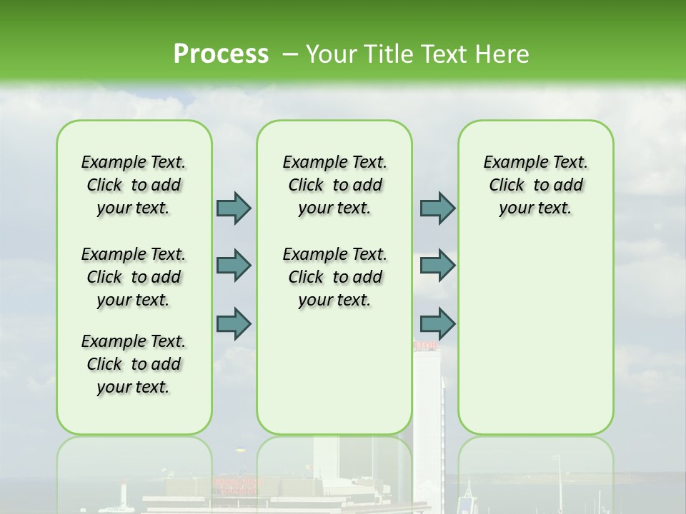 Seaport Water Summer PowerPoint Template