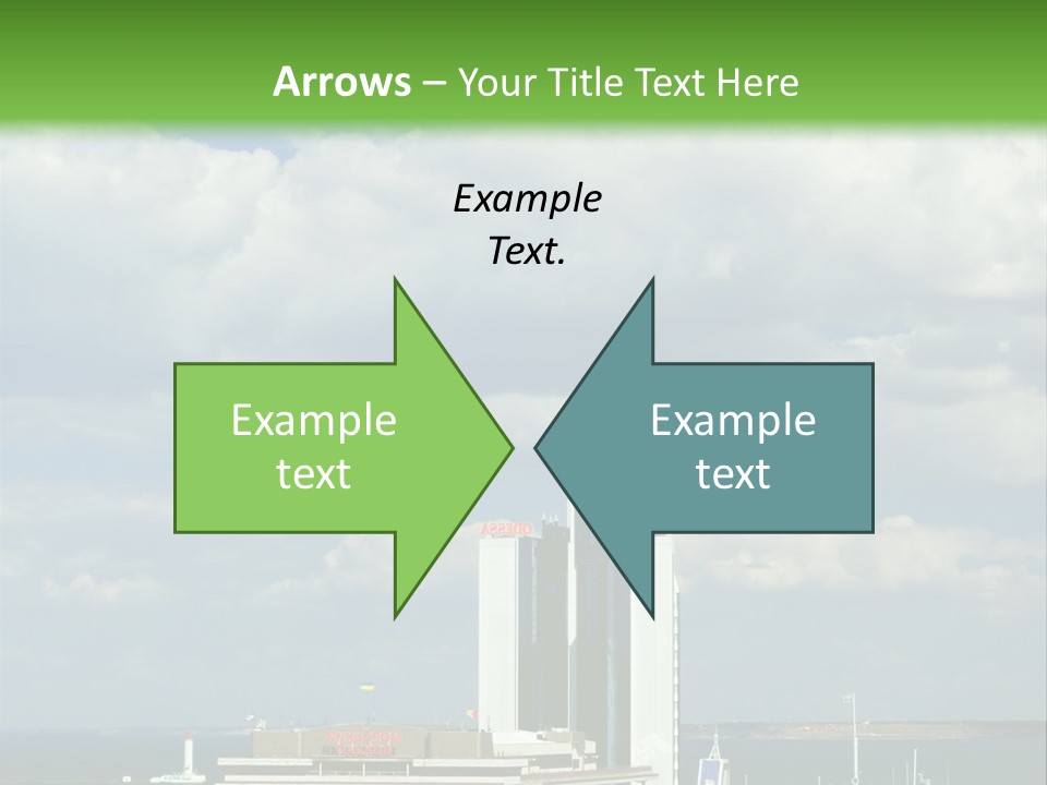 Seaport Water Summer PowerPoint Template