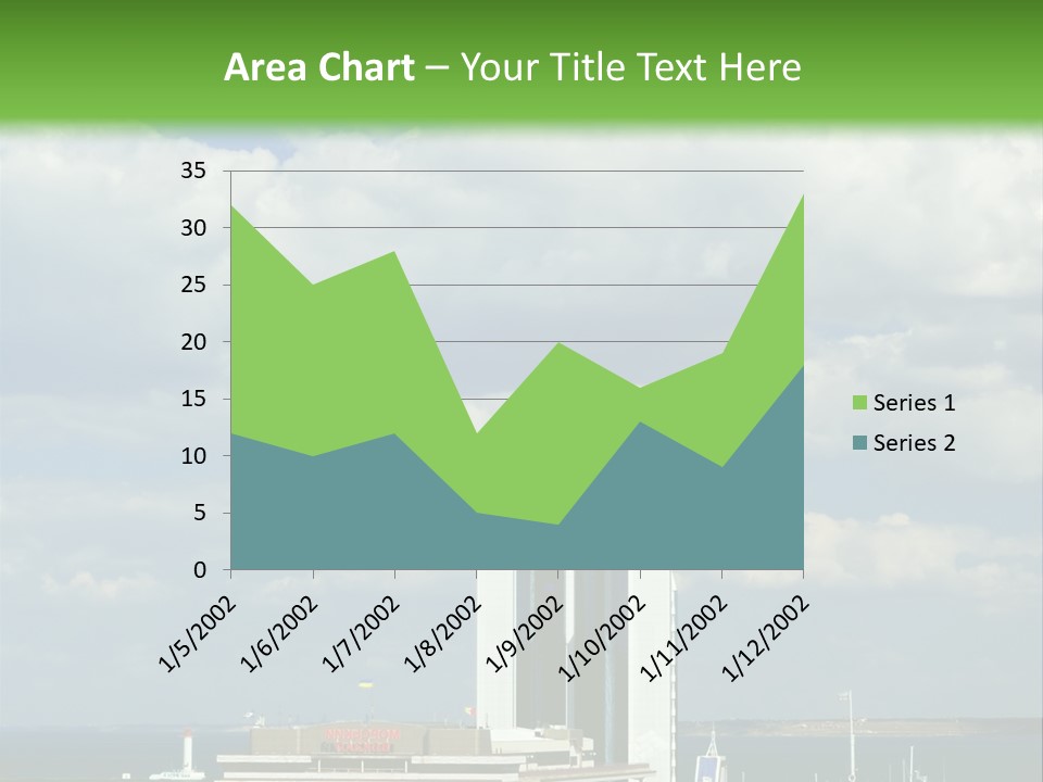 Seaport Water Summer PowerPoint Template