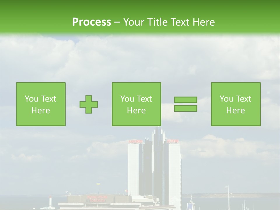 Seaport Water Summer PowerPoint Template