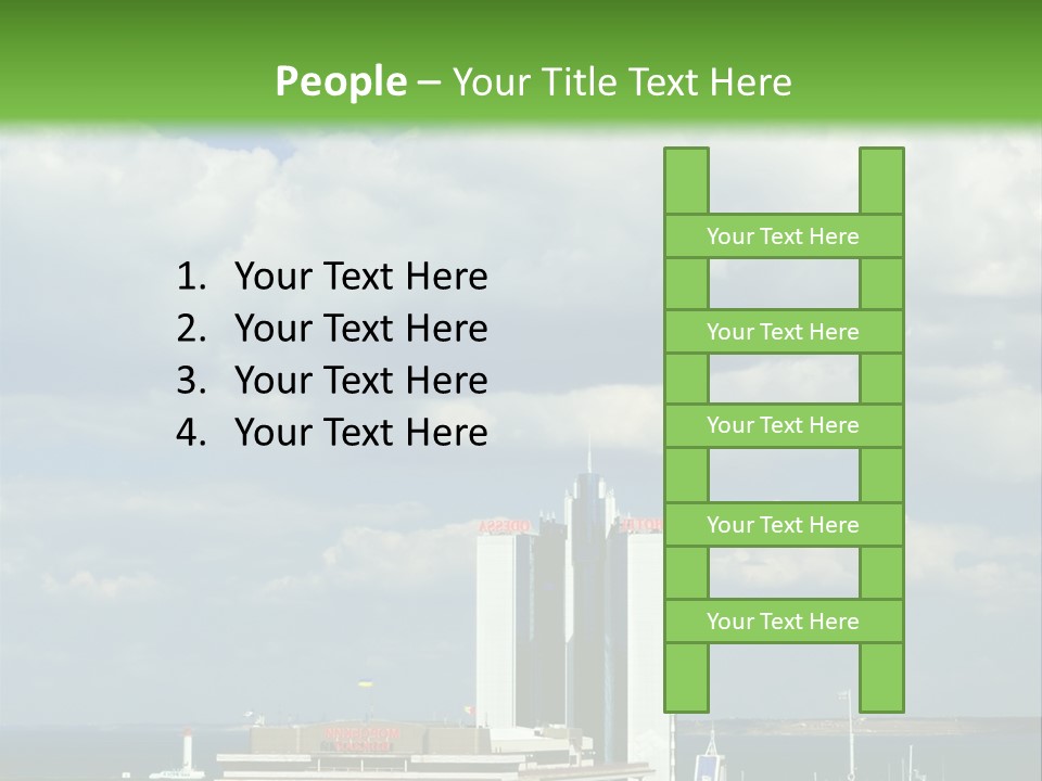 Seaport Water Summer PowerPoint Template