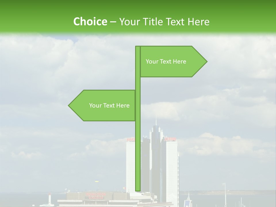 Seaport Water Summer PowerPoint Template