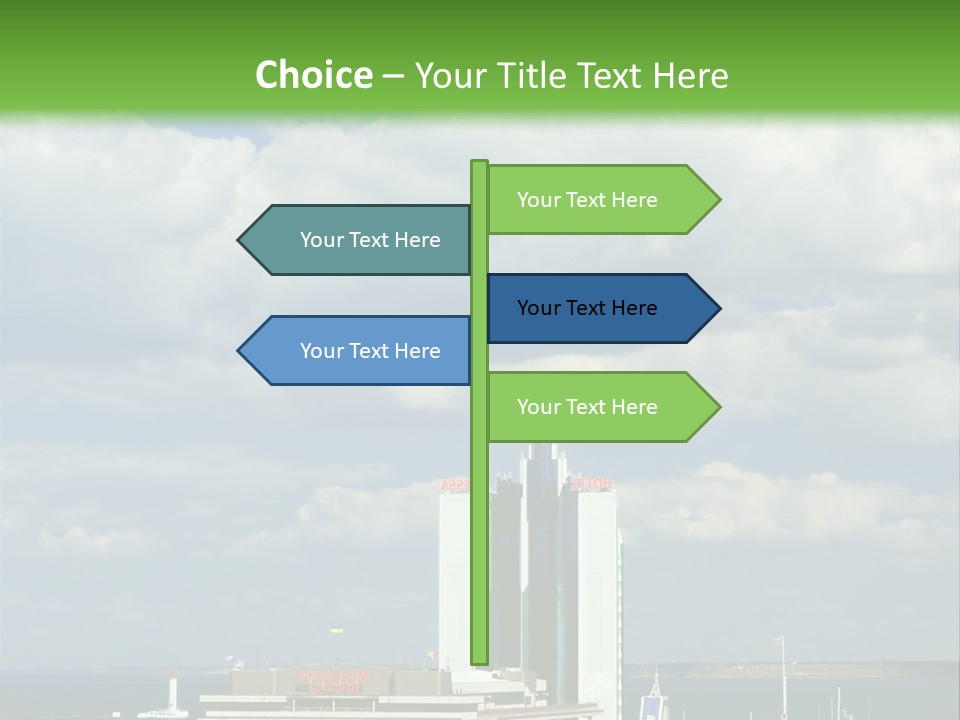 Seaport Water Summer PowerPoint Template