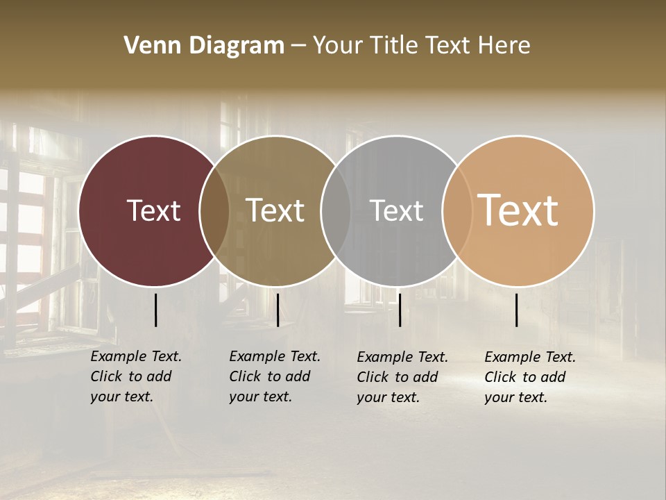 Sonnenstrahlen Vandalismus Raum PowerPoint Template