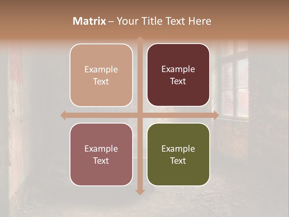 Architektur Baustil Nostalgie PowerPoint Template