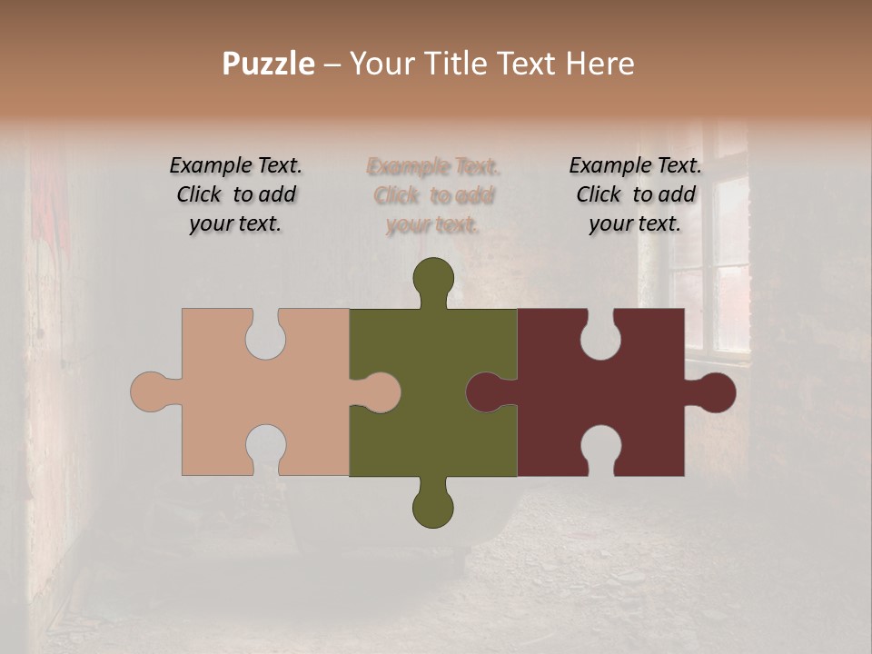 Architektur Baustil Nostalgie PowerPoint Template