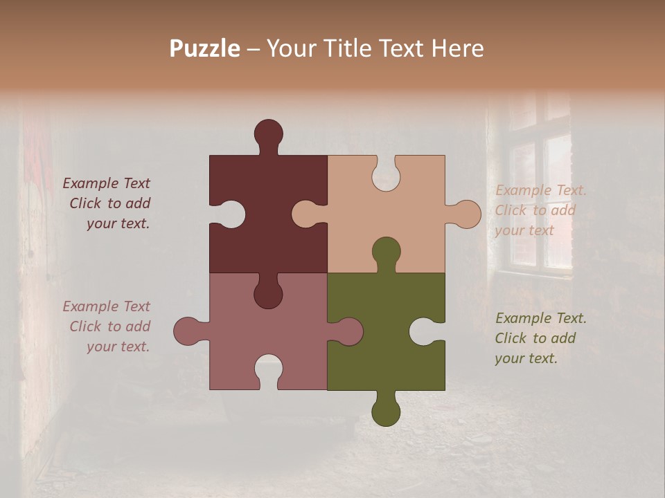Architektur Baustil Nostalgie PowerPoint Template