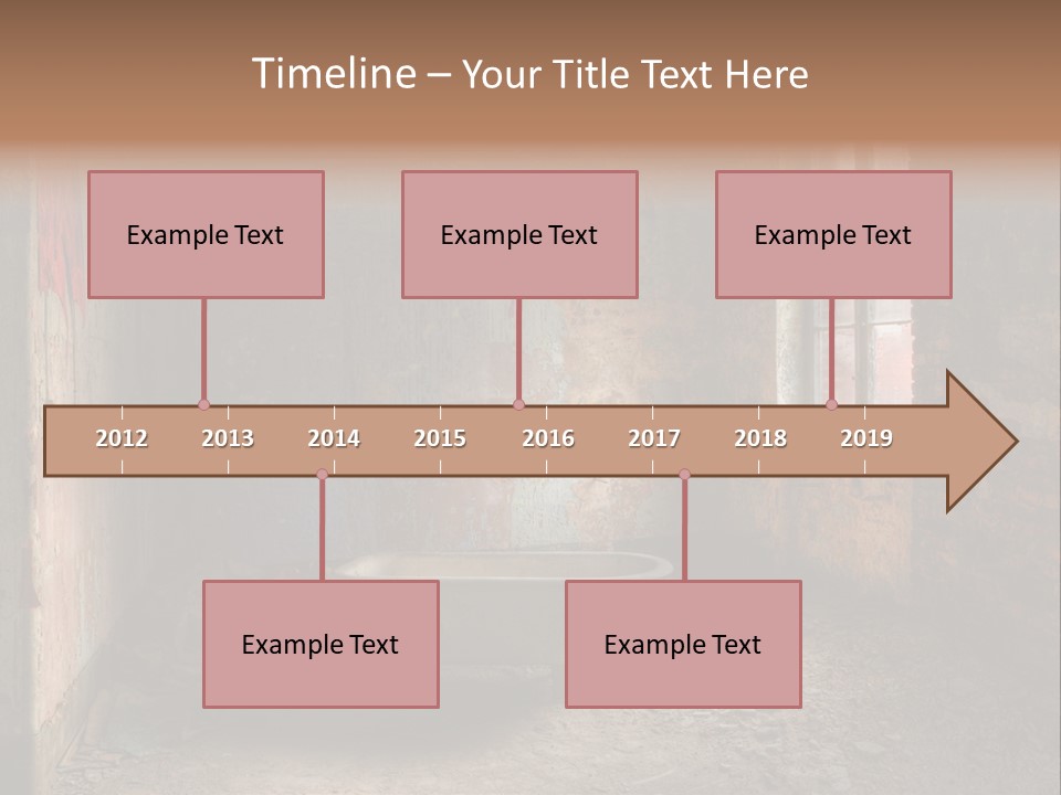 Architektur Baustil Nostalgie PowerPoint Template