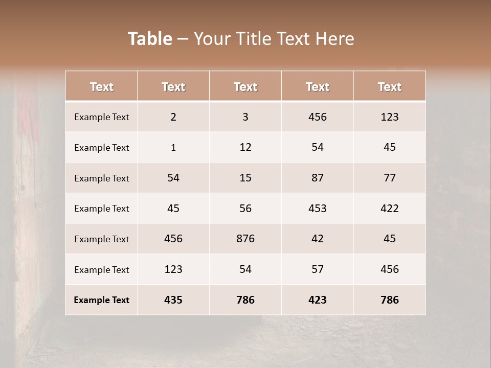 Architektur Baustil Nostalgie PowerPoint Template