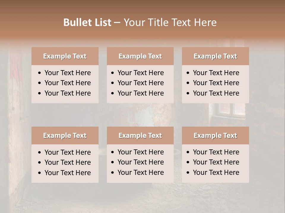 Architektur Baustil Nostalgie PowerPoint Template