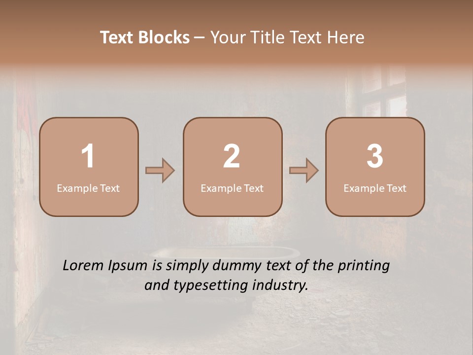 Architektur Baustil Nostalgie PowerPoint Template