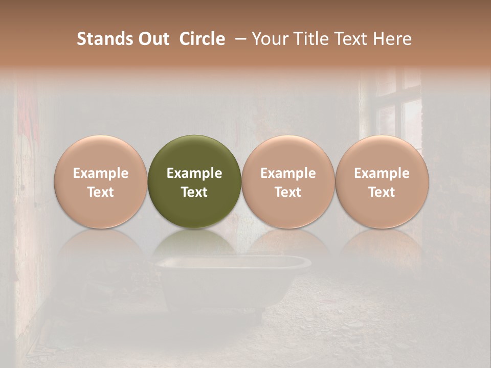 Architektur Baustil Nostalgie PowerPoint Template