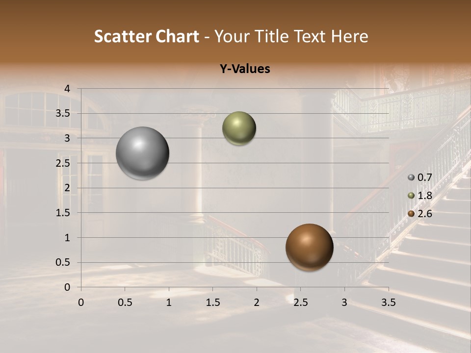 Architektur Location Sonnenstrahlen PowerPoint Template