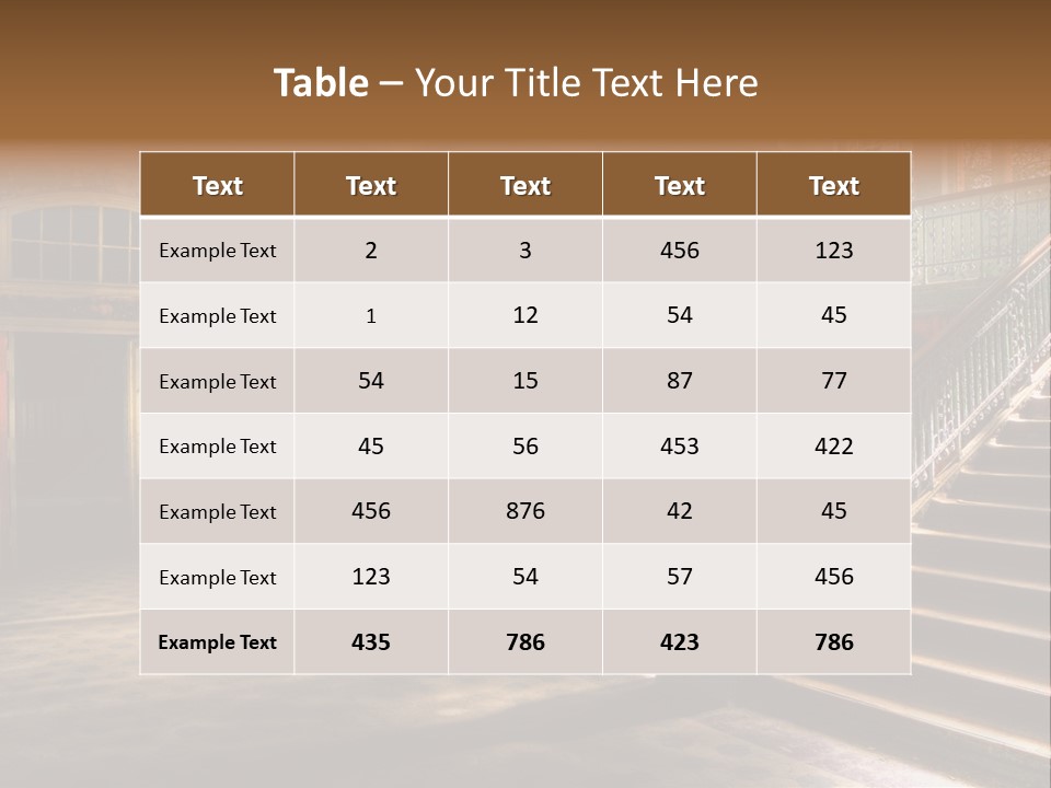Architektur Location Sonnenstrahlen PowerPoint Template
