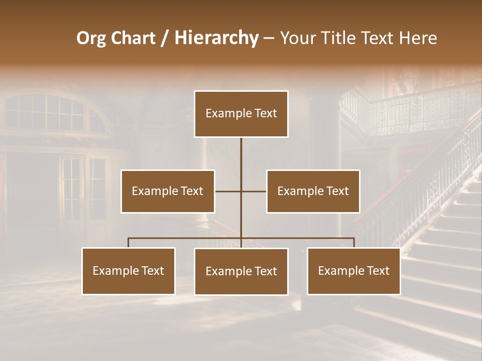 Architektur Location Sonnenstrahlen PowerPoint Template