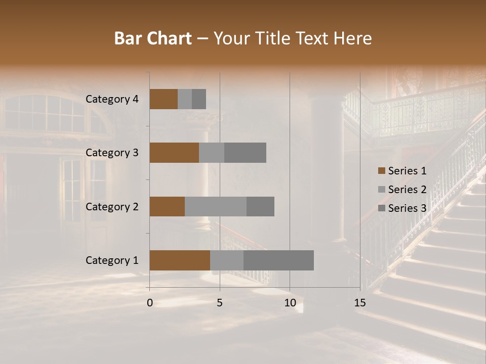 Architektur Location Sonnenstrahlen PowerPoint Template