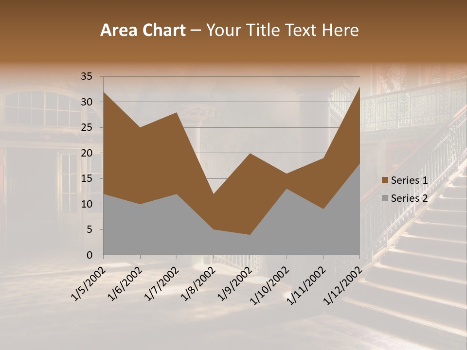 Architektur Location Sonnenstrahlen PowerPoint Template