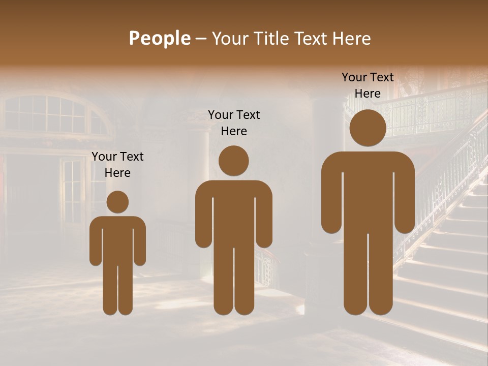 Architektur Location Sonnenstrahlen PowerPoint Template