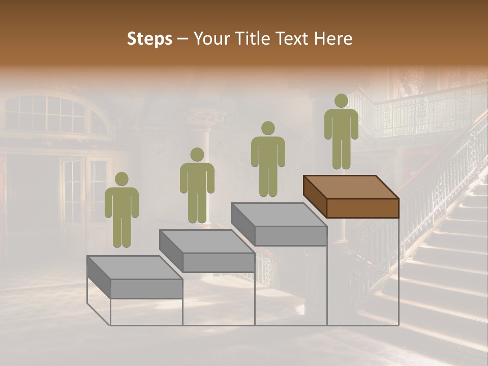 Architektur Location Sonnenstrahlen PowerPoint Template