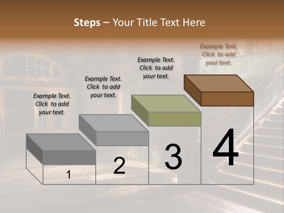 Architektur Location Sonnenstrahlen PowerPoint Template